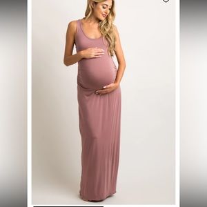 PinkBlush maternity maxi dress